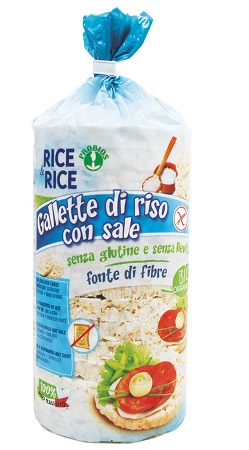 RICE&RICE GALLETTE DI RISO CON SALE SENZA LIEVITO 100 G - Farmacia Dott. Pasquale Russo