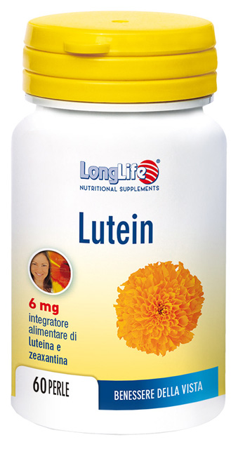 LONGLIFE LUTEIN 60 PERLE DI GELATINA DA 400 MG - Farmacia Dott. Pasquale Russo