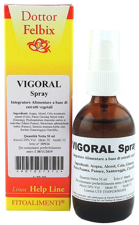 VIGORAL SPRAY GOCCE 50 ML - Farmacia Dott. Pasquale Russo