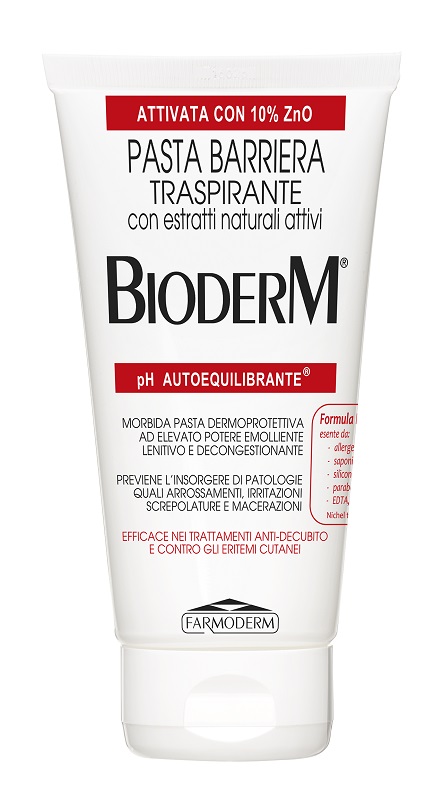 BIODERM PASTA BARRIERA TRASPIRANTE PH AUTOEQUILIBRANTE 150 ML - Farmacia Dott. Pasquale Russo