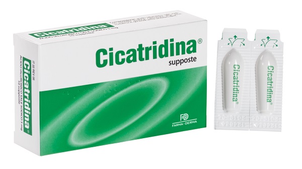 CICATRIDINA SUPPOSTE 10 PEZZI - Farmacia Dott. Pasquale Russo