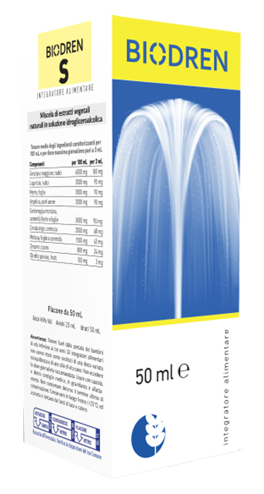 BIODREN S SOLUZIONE IDROALCOLICA 50 ML - Farmacia Dott. Pasquale Russo