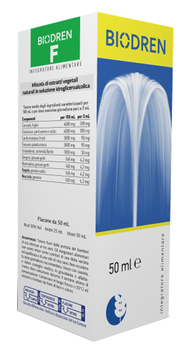 BIODREN F 50 ML SOLUZIONE IDROALCOLICA - Farmacia Dott. Pasquale Russo