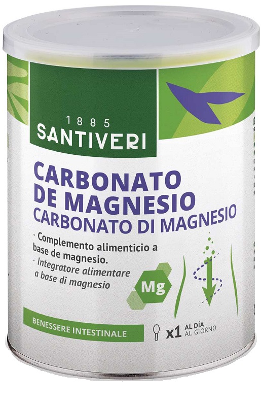 CARBONATO MAGNESIO 110 G SANTIVERI - Farmacia Dott. Pasquale Russo