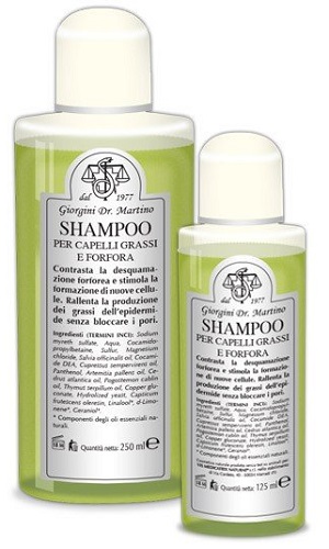 SHAMPOO CAPELLI GRASSI/FORFORA 250 ML - Farmacia Dott. Pasquale Russo