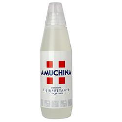 DISINFETTANTE IGIENIZZANTE A BASE DI IPOCLORITO DI SODIO ANTIMICROBICO AD AMPIO SPETTRO D'AZIONE AMUCHINA LIQUIDA 100% 1000 ML - Farmacia Dott. Pasquale Russo