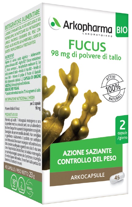 ARKO CAPSULE FUCUS BIO 45 CAPSULE - Farmacia Dott. Pasquale Russo