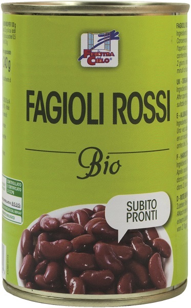 FAGIOLI ROSSI PRONTI BIO 400 G - Farmacia Dott. Pasquale Russo