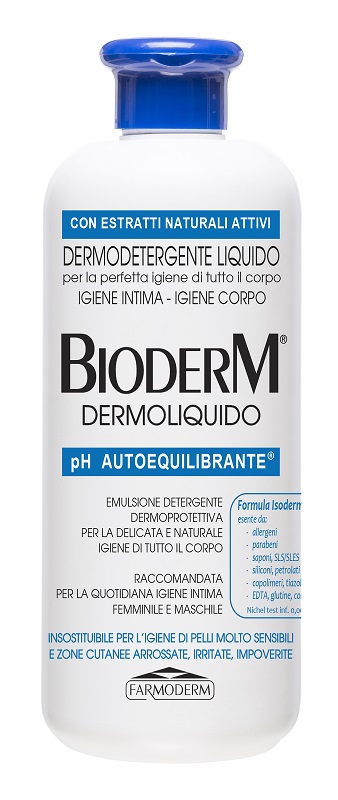BIODERM DERMOLIQUIDO PH AUTOEQUILIBRANTE 500 ML - Farmacia Dott. Pasquale Russo