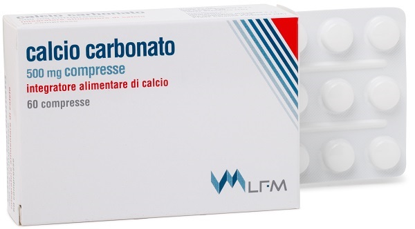 CALCIO CARBONATO 60 COMPRESSE - Farmacia Dott. Pasquale Russo