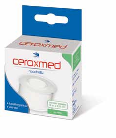 CEROTTO ADESIVO IN ROCCHETTO CEROXMED IN SETA AERATO IPOALLERGENICO BIANCO 500X2,5 CM 1 PEZZO - Farmacia Dott. Pasquale Russo