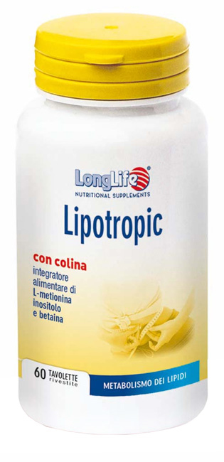 LONGLIFE LIPOTROPIC 60 TAVOLETTE RIVESTITE DA 1,5 G - Farmacia Dott. Pasquale Russo