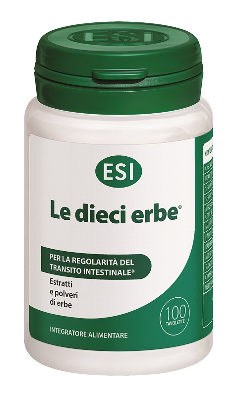 ESI LE DIECI ERBE 100 TAVOLETTE - Farmacia Dott. Pasquale Russo