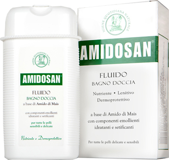 AMIDOSAN FLUIDO BAGNO DOCCIA NUTRIENTE LENITIVO RINFRESCANTE 300 ML - Farmacia Dott. Pasquale Russo