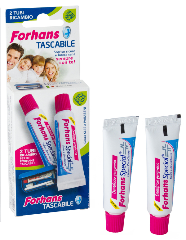 FORHANS SP DENTIF RIC 2TUBI - Farmacia Dott. Pasquale Russo