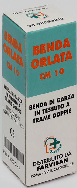 BENDA IN GARZA IDROFILA ORLATA 10X500CM - Farmacia Dott. Pasquale Russo