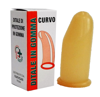 DITALE IN GOMMA CURVO 3 - Farmacia Dott. Pasquale Russo