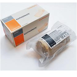 BENDA MEDICATA ICHTHOPASTE CON OSSIDO DI ZINCO ITTIOLO PER TRATTAMENTO ULCERE VENOSE ARTI INFERIORI 7,5X600 CM - Farmacia Dott. Pasquale Russo