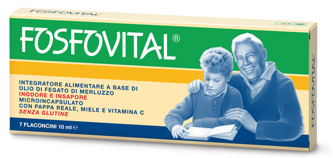 FOSFOVITAL OLIO FEGATO DI MERLUZZO 7 FLACONCINI - Farmacia Dott. Pasquale Russo