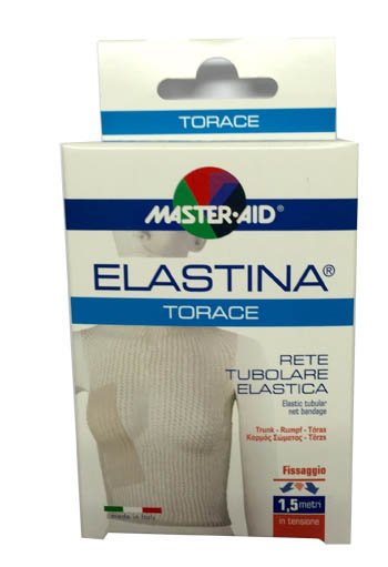 RETE TUBOLARE ELASTICA IPOALLERGENICA MASTER-AID ELASTINA TORACE 5 MT IN TENSIONE CALIBRO 8 CM - Farmacia Dott. Pasquale Russo