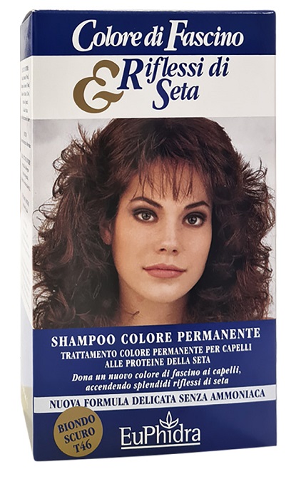 EUPHIDRA COLORE DI FASCINO & RIFLESSI DI SETA SHAMPOO COLORE PERMANENTE 46 BIONDO SCURO 120 ML - Farmacia Dott. Pasquale Russo