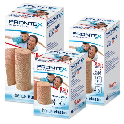BENDA ELASTICA PRONTEX 8 CM - Farmacia Dott. Pasquale Russo