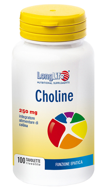 LONGLIFE CHOLINE 100 TAVOLETTE RIVESTITE - Farmacia Dott. Pasquale Russo