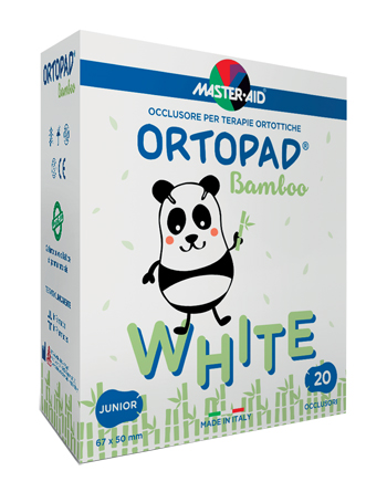 CEROTTO OCULARE PER ORTOTTICA ORTOPAD BIANCO JUNIOR 20 PEZZI - Farmacia Dott. Pasquale Russo