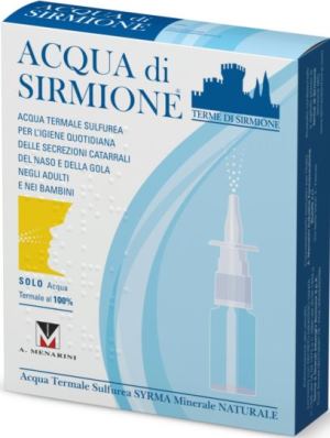 ACQUA SIRMIONE MINERALE NATURALE 6 FIALE 15 ML - Farmacia Dott. Pasquale Russo