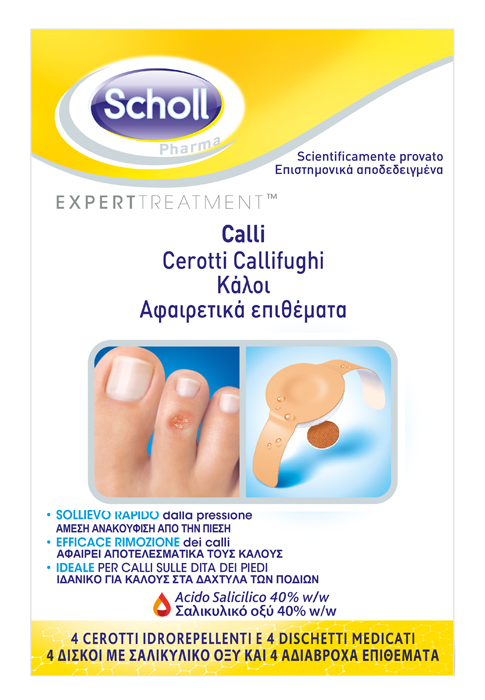 CEROTTO CALLIFUGHI DURONI 2 CEROTTI + 2 DISCHETTI - Farmacia Dott. Pasquale Russo