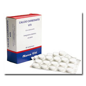 CALCIO CARBONATO VITI 60 COMPRESSE - Farmacia Dott. Pasquale Russo