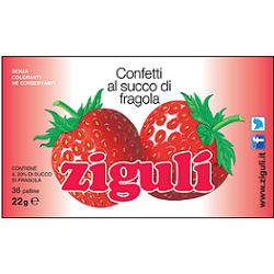 ZIGULI FRAGOLA 36 PALLINE 22 G - Farmacia Dott. Pasquale Russo