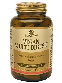 VEGAN MULTI DIGEST 50 TAVOLETTE MASTICABILI - Farmacia Dott. Pasquale Russo