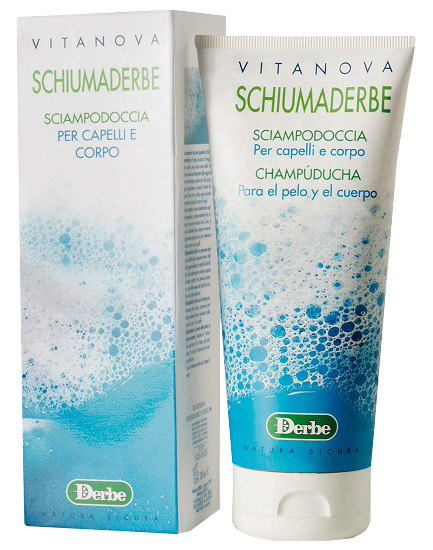 SCHIUMADERBE SCIAMPODOCCIA PER CAPELLI E CORPO 200 ML - Farmacia Dott. Pasquale Russo