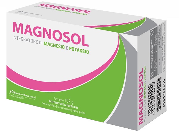 MAGNOSOL 20 BUSTINE EFFERVESCENTI - Farmacia Dott. Pasquale Russo