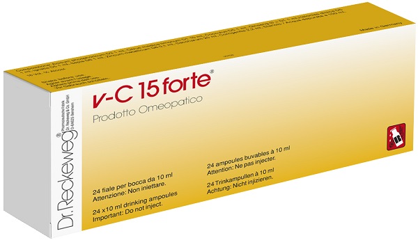 RECKEWEG VC15 FORTE 24 FIALE - Farmacia Dott. Pasquale Russo