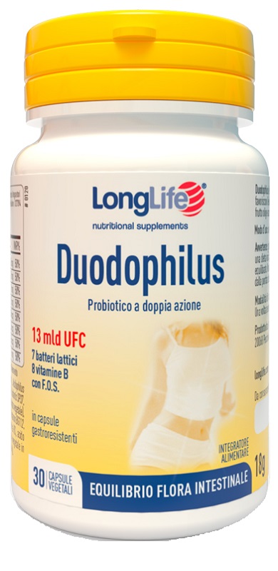 LONGLIFE DUODOPHILUS 30 CAPSULE VEGETALI - Farmacia Dott. Pasquale Russo