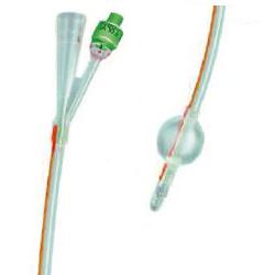 CATETERE FOLEY IN SILICONE TRASPARENTE A 2 VIE CON PALLONCINO 5-10ML DIAMETRO CH20 6,66MM LUNGHEZZA 40CM - Farmacia Dott. Pasquale Russo