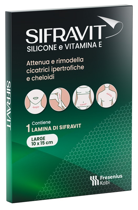 SIFRAVIT PLACCA SILICONE 15X10 CM 1 PEZZO - Farmacia Dott. Pasquale Russo