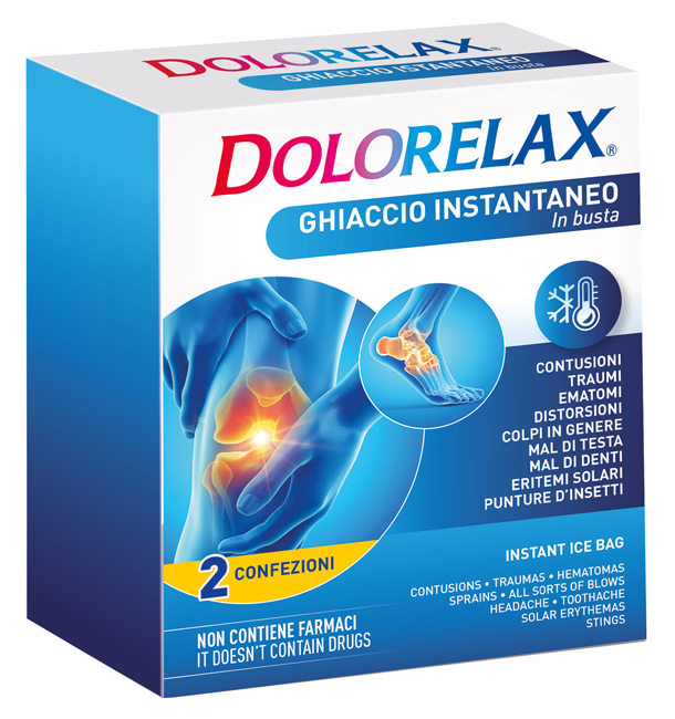 DOLORELAX ICE BAG GHIACCIO BUSTA 2 PEZZI - Farmacia Dott. Pasquale Russo