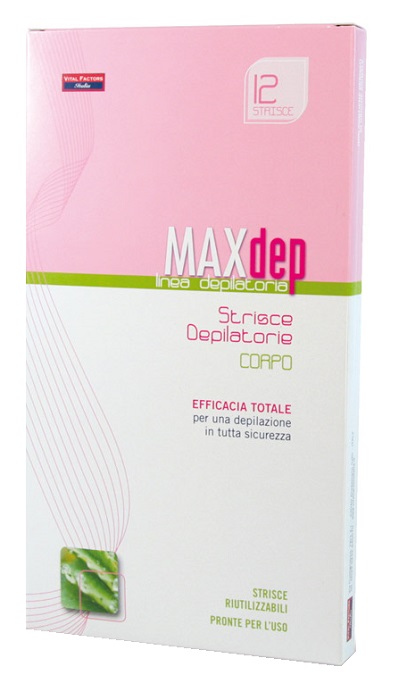 MAX DEP STRISCE DEPILATOR CRP - Farmacia Dott. Pasquale Russo