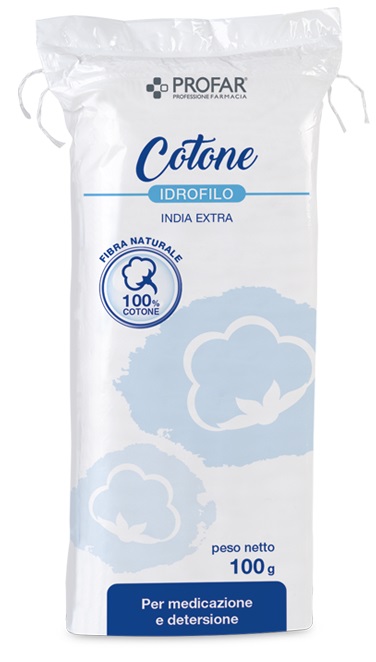 COTONE IDROFILO PROFAR INDIA EXTRA 100 G - Farmacia Dott. Pasquale Russo