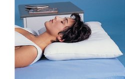 CUSCINO CERVICALE CERVISAN ANTIALLERGICO CON IMBOTTITURA SILICONATA. SIA LA FODERA TRASPIRANTE CHE LA SAGOMA SONO ANTIALLERGICHE, ANTIBATTERICHE E ANTIMICOTICHE - Farmacia Dott. Pasquale Russo