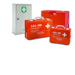 CASSETTA PRONTO SOCCORSO VUOTA METALLICA 46X30X14 - Farmacia Dott. Pasquale Russo