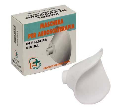 MASCHERA IN PLASTICA. RICAMBIO PER AEROSOLTERAPIA - Farmacia Dott. Pasquale Russo