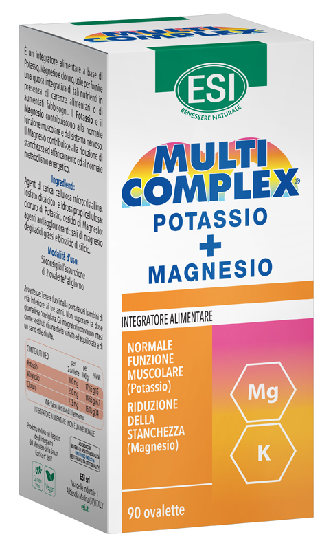 ESI MULTICOMPLEX POTASSIO MG 90 OVALETTE - Farmacia Dott. Pasquale Russo
