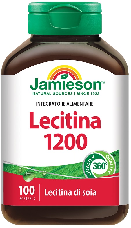 JAMIESON LECITINA 1200 100 SOFTGELS - Farmacia Dott. Pasquale Russo