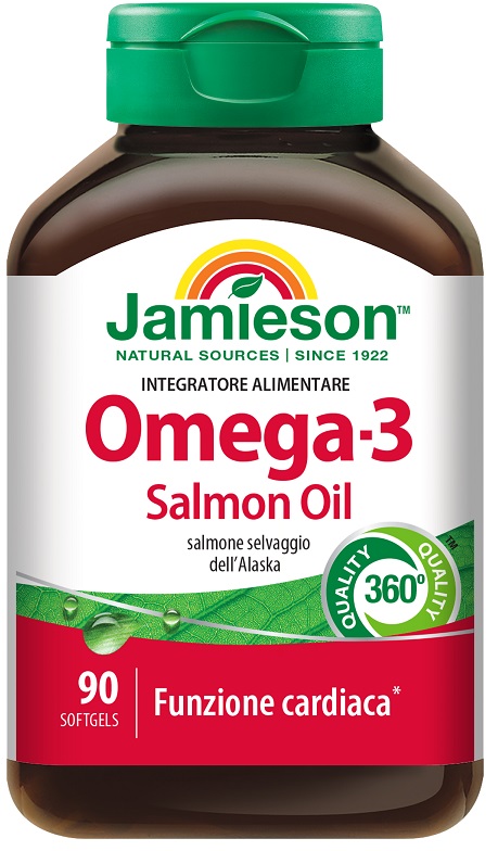 JAMIESON OMEGA 3 SALMON OIL 90 PERLE - Farmacia Dott. Pasquale Russo