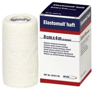 BENDA ELASTICA AUTOADESIVA ELASTOMULL HAFT BLU 8X400 CM - Farmacia Dott. Pasquale Russo
