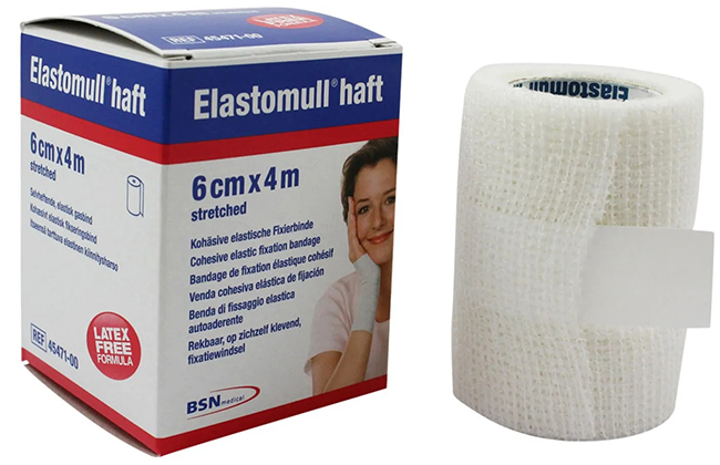 BENDA ELASTICA AUTOADESIVA ELASTOMULL HAFT BLU 6X400 CM - Farmacia Dott. Pasquale Russo